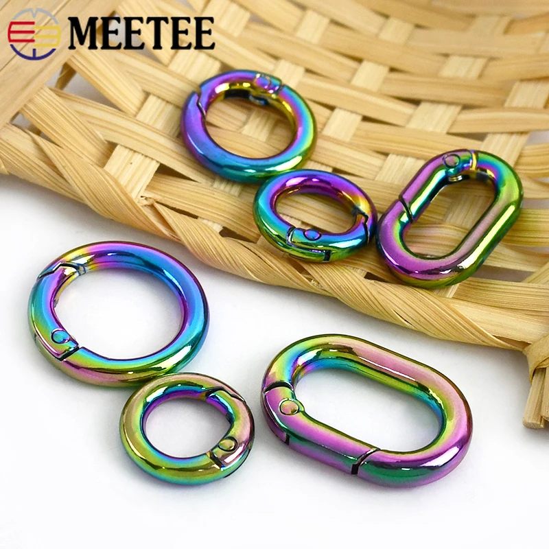 5/10Pcs Openable O Ring Buckle Bag Strap Metal Connector Clasp Oval Spring Snap Hook Pendant Carabiner Hardware Accessories
5/10Pcs Openable O Ring Buckle Bag Strap Metal Connector Clasp Oval Spring Snap Hook Pendant Carabiner Hardware Accessories