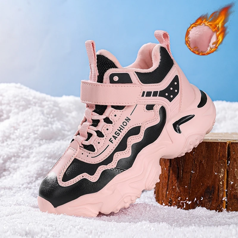 Winter Children Shoes Plush Warm Casual Non-slip Boys Girls Sneakers Comfortable Outdoor Kids Fashion Running Shoes Winter Boots
Winter Children Shoes Plush Warm Casual Non-slip Boys Girls Sneakers Comfortable Outdoor Kids Fashion Running Shoes Winter Boots