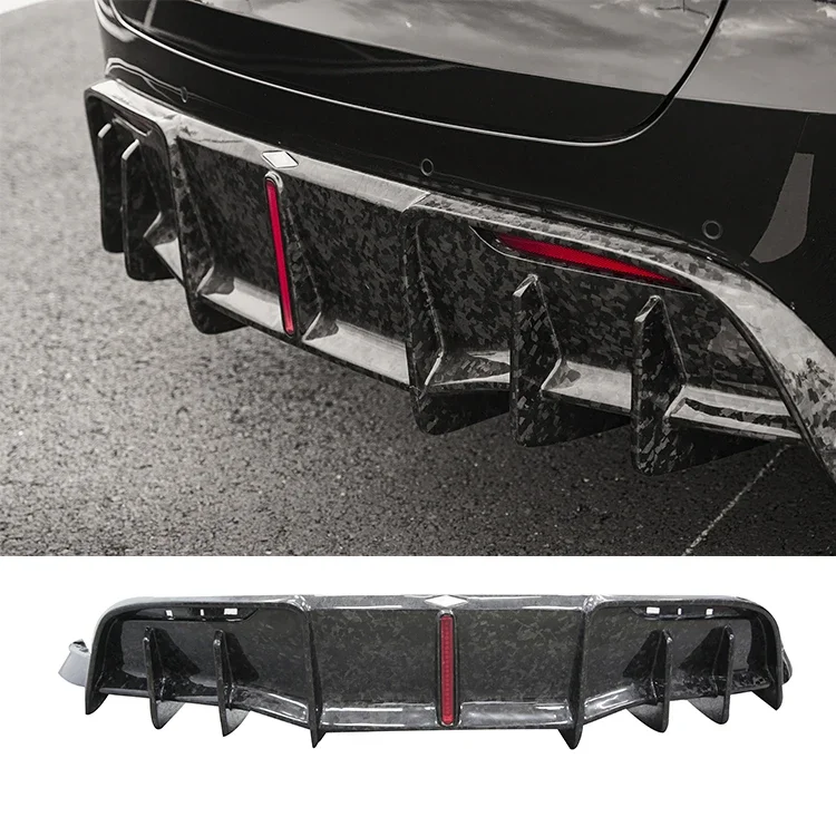 Rear Bumper, Rear Diffuser Lip With Light Carbon Fibre Fits For 2023 Tesla Model Y
Rear Bumper, Rear Diffuser Lip With Light Carbon Fibre Fits For 2023 Tesla Model Y