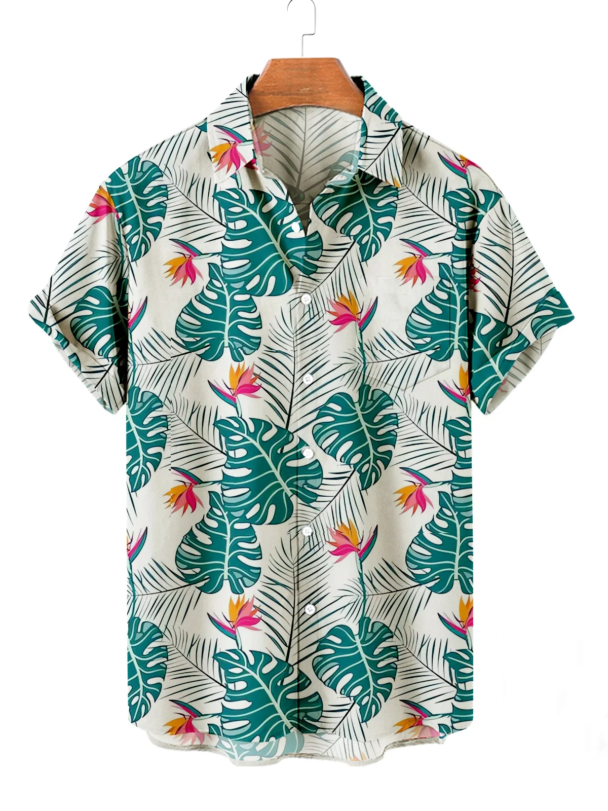 Summer Men's Flower Hawaiian Shirts Casual Vacation Short Sleeve Shirts Collar Button Up Shirts Fashion Steetwear For Men
Summer Men's Flower Hawaiian Shirts Casual Vacation Short Sleeve Shirts Collar Button Up Shirts Fashion Steetwear For Men