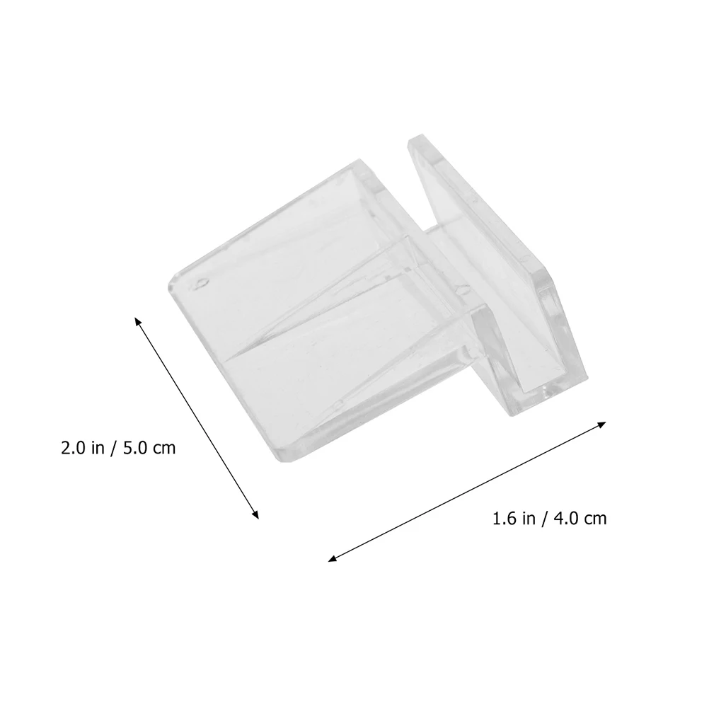 10pcs Fish Tank Bracket Aquarium Support Clear Acrylic Holder Cover Frame Practical Durable Safe Glass Tank Accessories
10pcs Fish Tank Bracket Aquarium Support Clear Acrylic Holder Cover Frame Practical Durable Safe Glass Tank Accessories