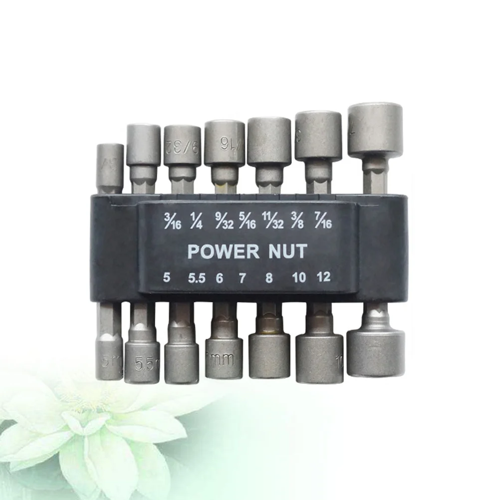 1 Set Of Metric Socket Wrench Strong Sleeve Wrench Anti Slip Tight Flexible For Electric Pneumatic Drill Screwdriver Power Nut
1 Set Of Metric Socket Wrench Strong Sleeve Wrench Anti Slip Tight Flexible For Electric Pneumatic Drill Screwdriver Power Nut