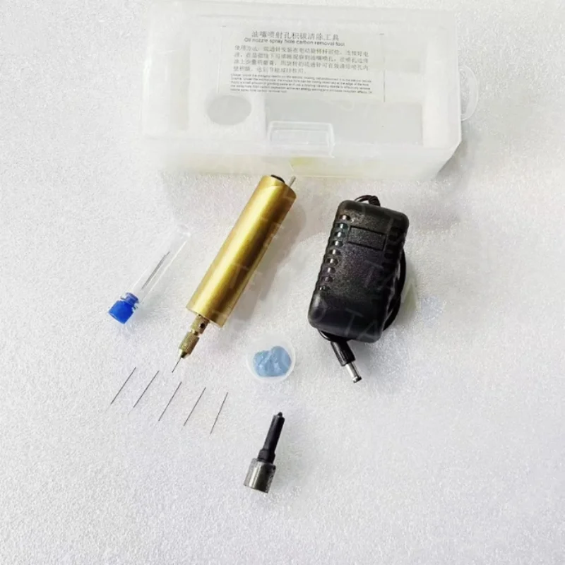 New! Electronic fuel injection common rail fuel injector nozzle hole carbon and oil pollution cleaning tool
New! Electronic fuel injection common rail fuel injector nozzle hole carbon and oil pollution cleaning tool