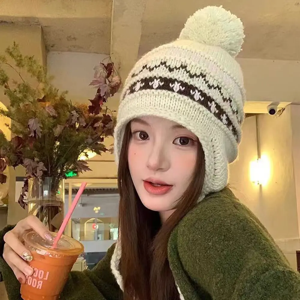 Casual Knitted Ear Protection Hats Warm Thickened Coldproof Warm Beanies Caps Bib EarCaps Windproof Skullies Hat for Outdoor Ski
Casual Knitted Ear Protection Hats Warm Thickened Coldproof Warm Beanies Caps Bib EarCaps Windproof Skullies Hat for Outdoor Ski