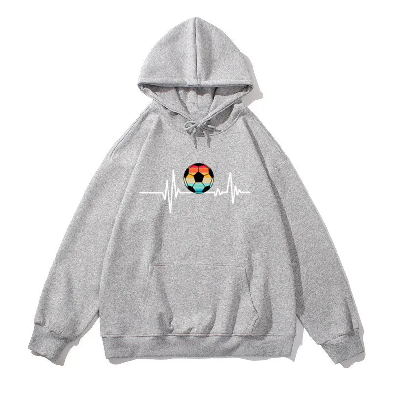 Soccer Heartbeat Casual Streetwear Harajuku Men Women Cotton Hoodies Sweatshirts
Soccer Heartbeat Casual Streetwear Harajuku Men Women Cotton Hoodies Sweatshirts
