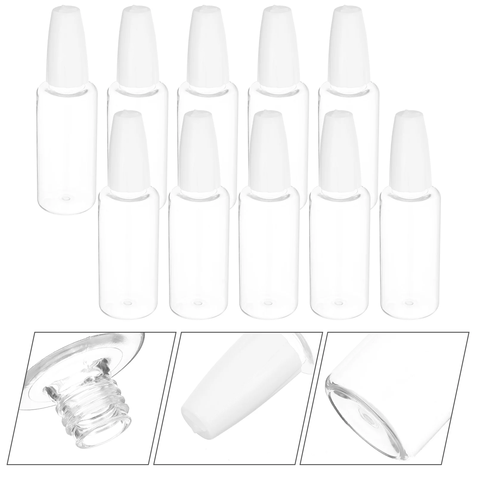 10 Pcs Needle Tip Glue Bottle Precision Applicator Squeeze Pet Transparent Oil Sewing Machine Craft Toy Tools Refill
10 Pcs Needle Tip Glue Bottle Precision Applicator Squeeze Pet Transparent Oil Sewing Machine Craft Toy Tools Refill