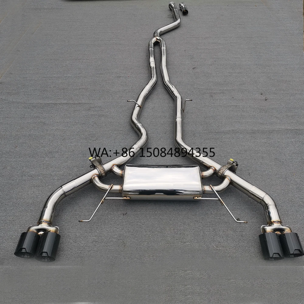 Catback Exhaust Pipes Escape for X3/X4 M40i G01G02 3.0T 2016-2023 Racing Stainless Steel Car System Pipe Muffler Valvetronic
Catback Exhaust Pipes Escape for X3/X4 M40i G01G02 3.0T 2016-2023 Racing Stainless Steel Car System Pipe Muffler Valvetronic