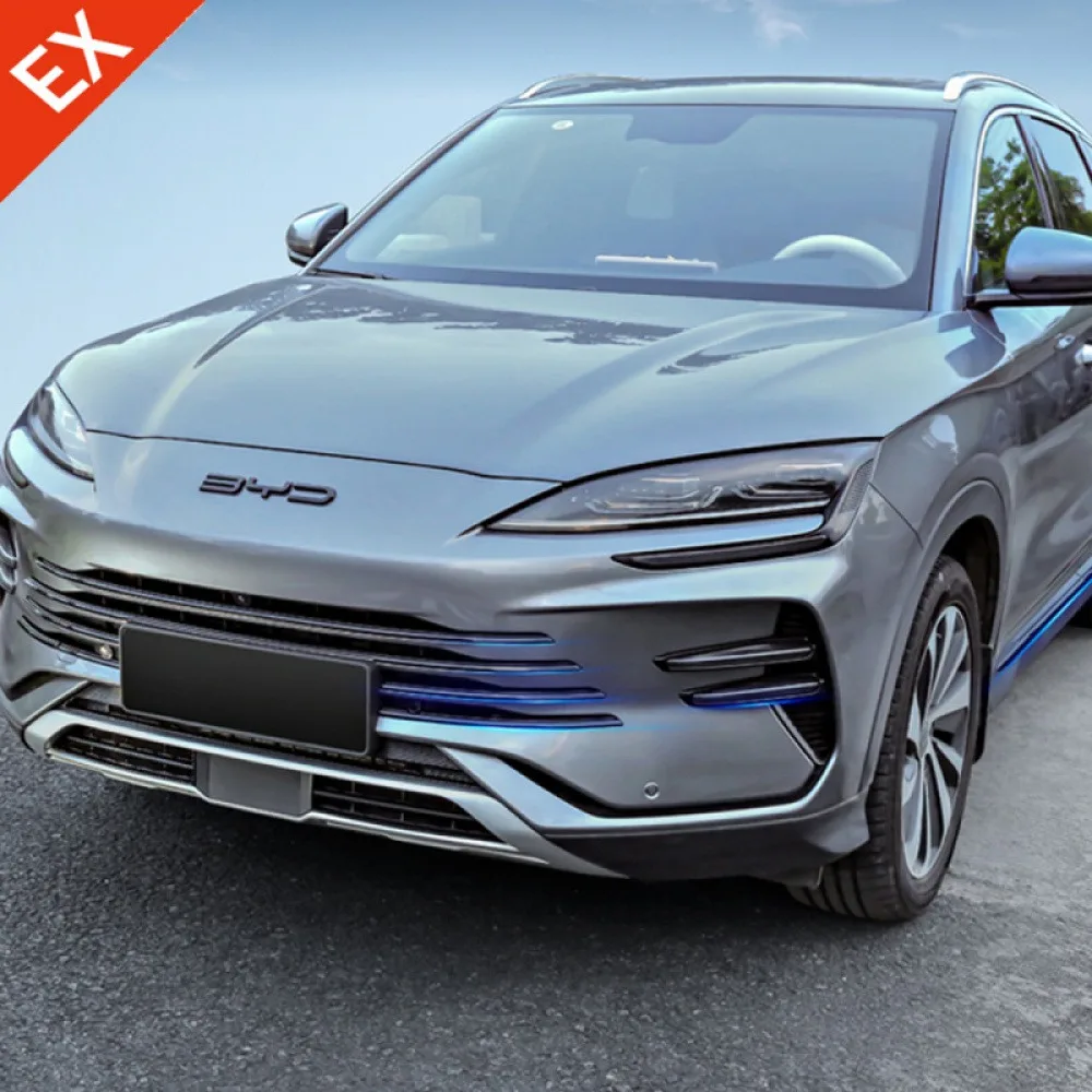 Для BYD Seal U DM-I 2023-2026, аксессуары, модификация декоративной полосы для кузова, накладка на переднюю и заднюю противотуманную фару, черный внешний декор 
Для BYD Seal U DM-I 2023-2026, аксессуары, модификация декоративной полосы для кузова, накладка на переднюю и заднюю противотуманную фару, черный внешний декор