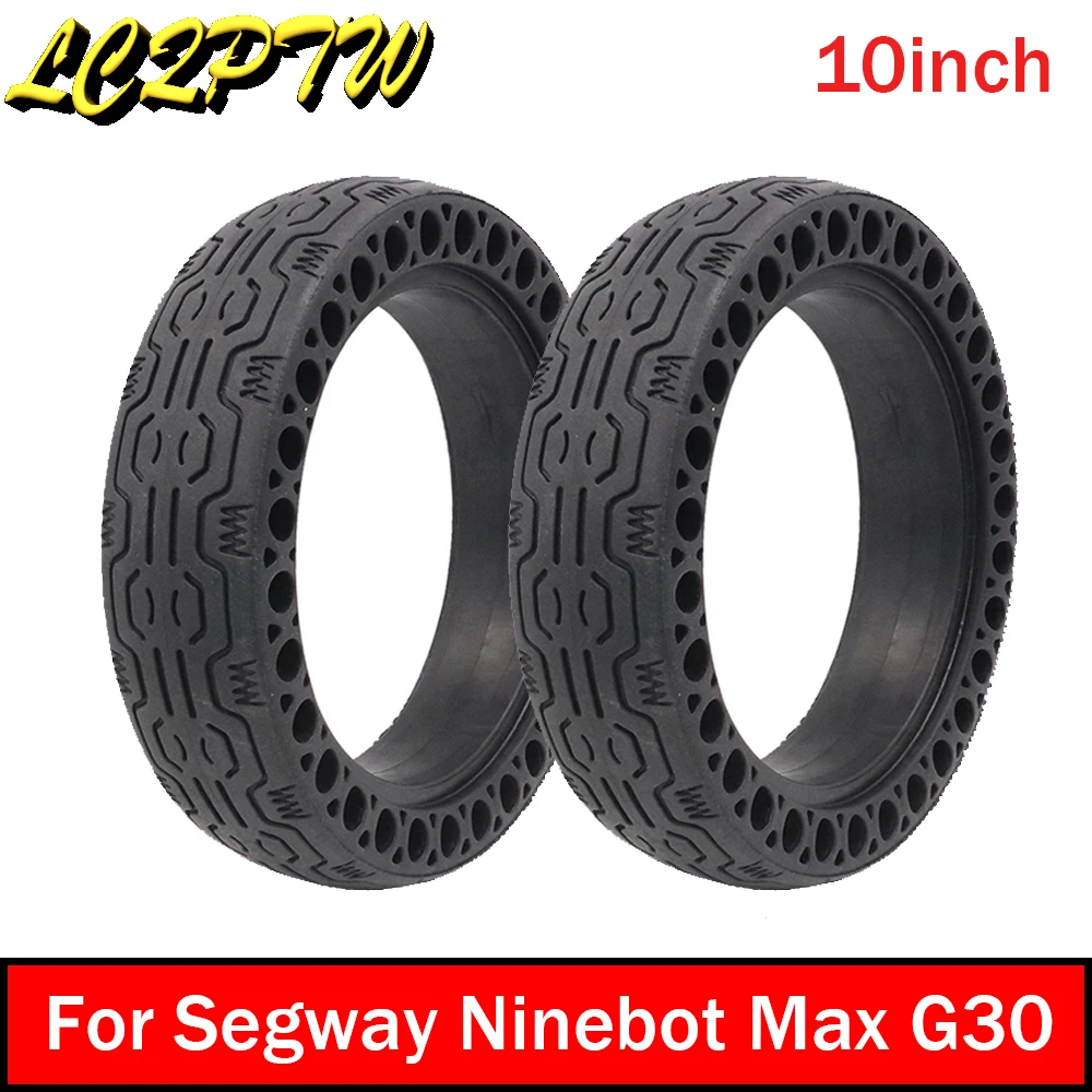 10-дюймовый демпфирующий электрический скутер с колесом для Ninebot Max G30, прочные шины для скутера, непневматические шины
10-дюймовый демпфирующий электрический скутер с колесом для Ninebot Max G30, прочные шины для скутера, непневматические шины