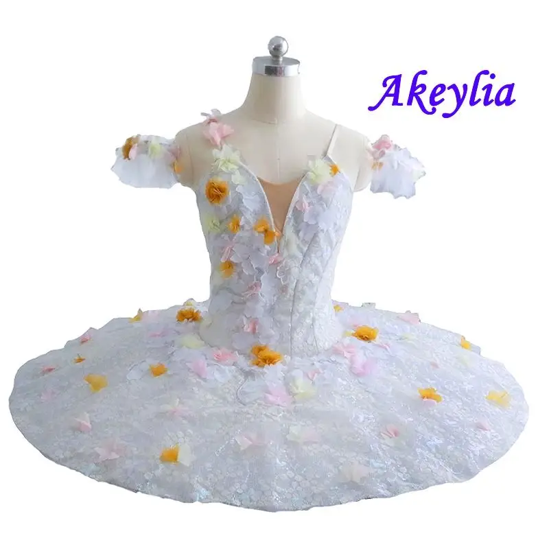 News White Flower Fairy Professional Ballet Tutu Costume YAGP Girls Ballet Pancake Tutu Coppelia For Women Paquita Tutu Dress
News White Flower Fairy Professional Ballet Tutu Costume YAGP Girls Ballet Pancake Tutu Coppelia For Women Paquita Tutu Dress