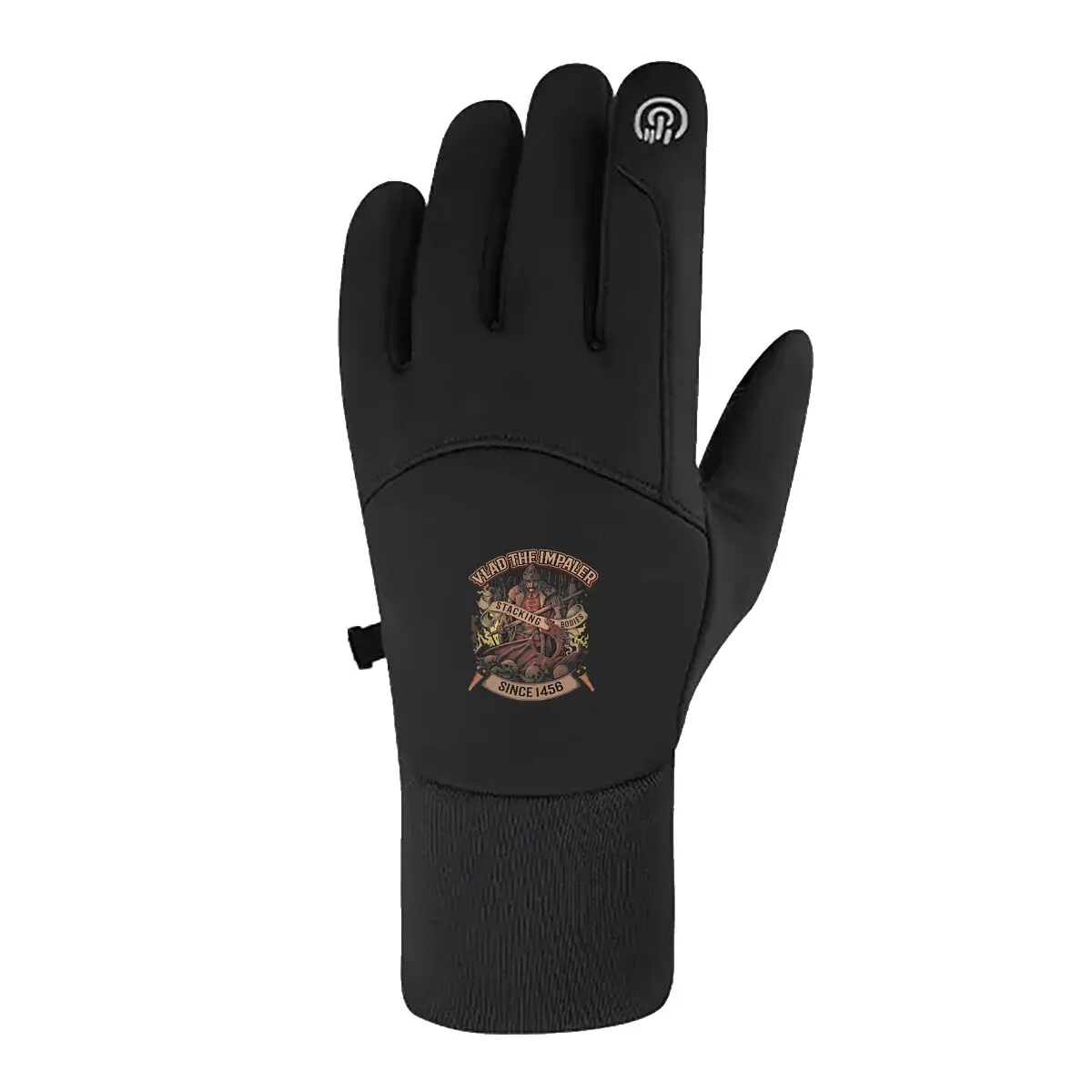Vlad the Impaler Emblem Classic Windproof Gloves for Cycling Hiking Commuting
Vlad the Impaler Emblem Classic Windproof Gloves for Cycling Hiking Commuting
