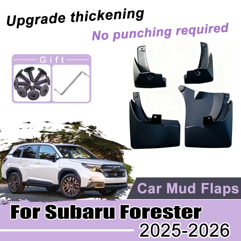 1 Set Easy install Mud Flap Car Mudguards For Subaru Forester SL 2025 2026 Accessories Mud Flaps Splash Guard Front Rear Fender
1 Set Easy install Mud Flap Car Mudguards For Subaru Forester SL 2025 2026 Accessories Mud Flaps Splash Guard Front Rear Fender