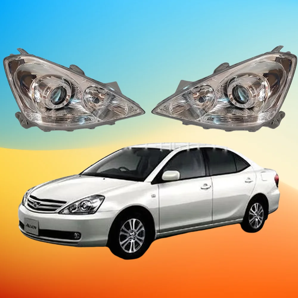 Suitable for Toyota Allion T240 2001-2007 models, with front headlights and angel eyes, LED, A pair of crystal headlights.
Suitable for Toyota Allion T240 2001-2007 models, with front headlights and angel eyes, LED, A pair of crystal headlights.
