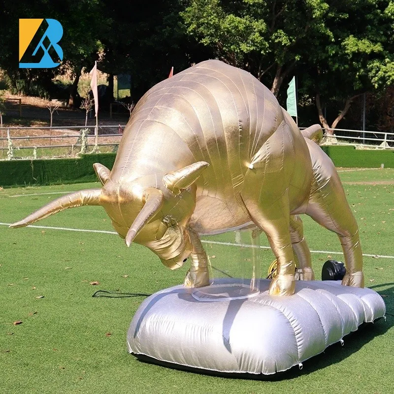 Personalized Giant Inflatable Gold Bull for Graduation Party Stage Decoration Toy
Personalized Giant Inflatable Gold Bull for Graduation Party Stage Decoration Toy