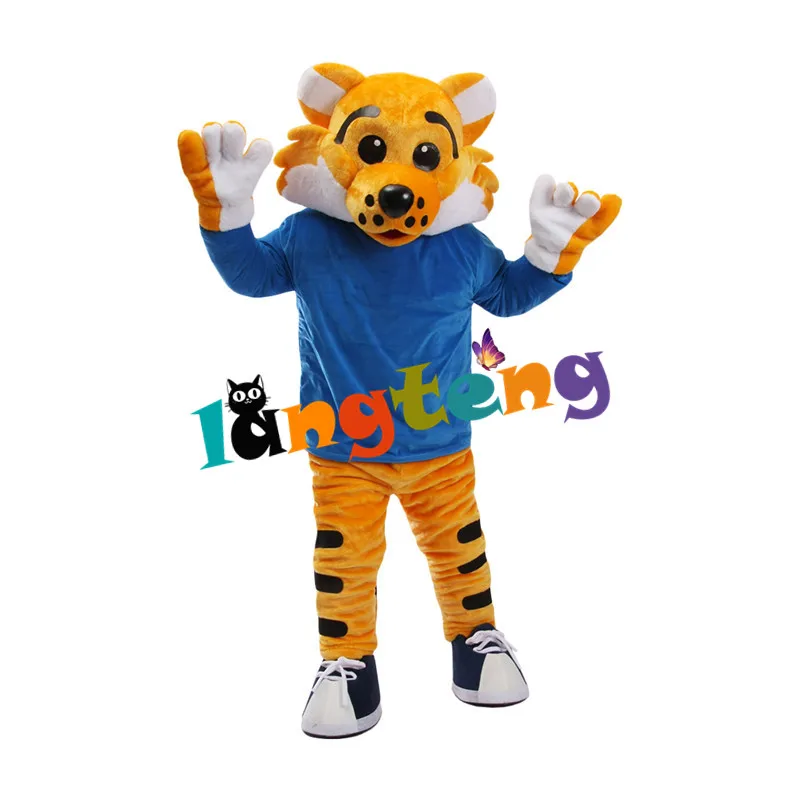 1302 Best Selling Orange Striped Tiger Mascots Costume Cartoon Cosplay Fursuit For Adults
1302 Best Selling Orange Striped Tiger Mascots Costume Cartoon Cosplay Fursuit For Adults