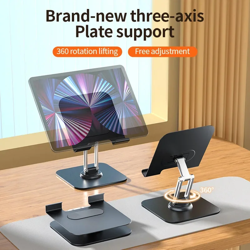 New Upgraded All-Metal Stand Desktop Phone & Tablet Dual Stand Adjustable Height Foldable 360° Rotation Lazy Must-Have
New Upgraded All-Metal Stand Desktop Phone & Tablet Dual Stand Adjustable Height Foldable 360° Rotation Lazy Must-Have