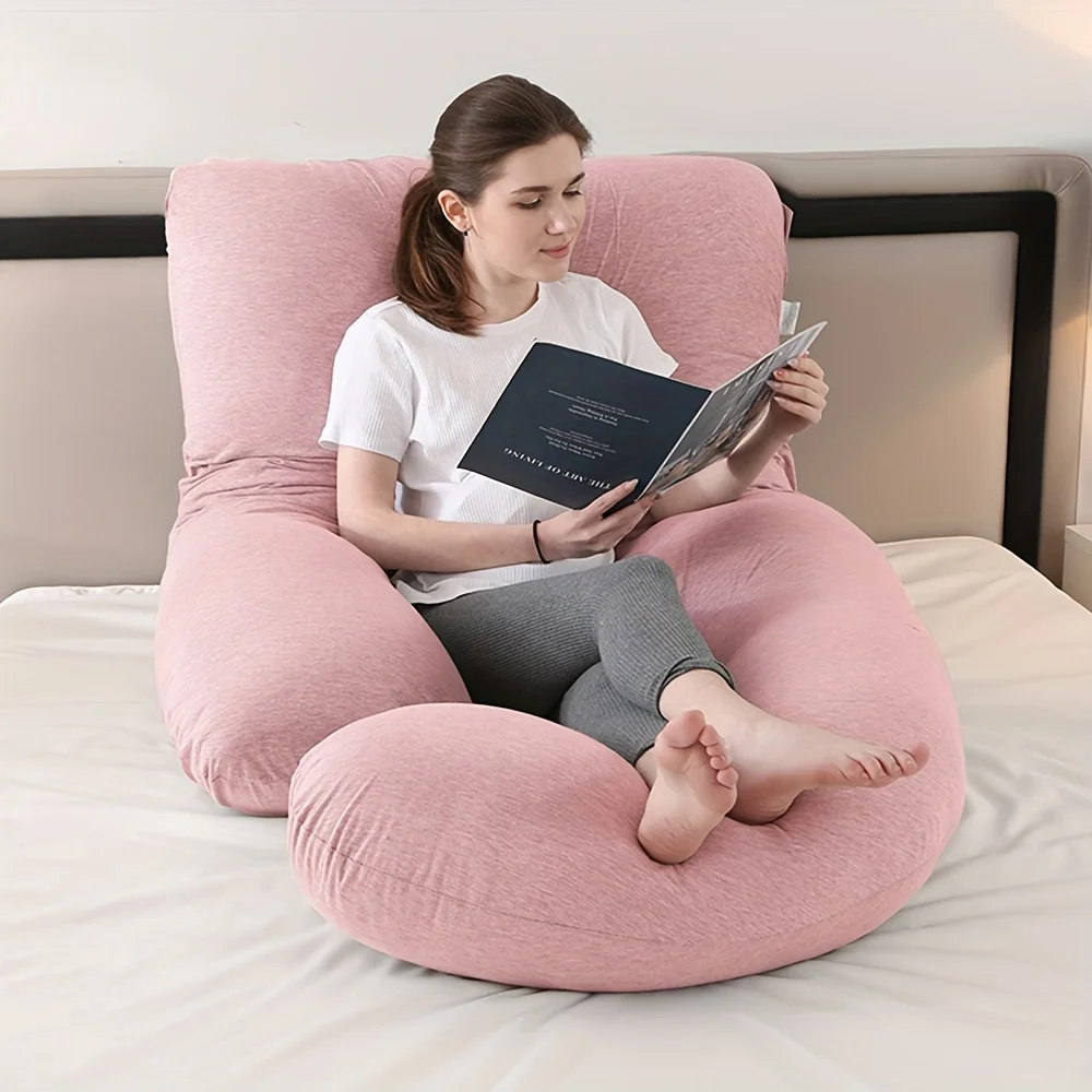 62-Inch U-Shape Pregnancy Maternity Pillow for Full Body Support – Lightweight & Medium Soft, Ergonomic Design for Enhanced
62-Inch U-Shape Pregnancy Maternity Pillow for Full Body Support – Lightweight & Medium Soft, Ergonomic Design for Enhanced