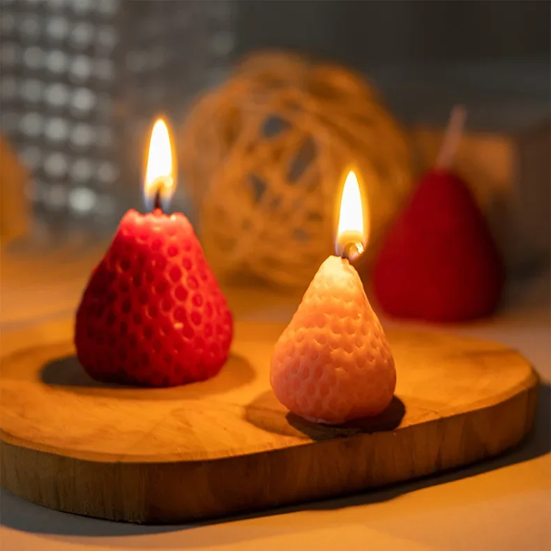 Creative Christmas Gift Strawberry Candle Gift Box Interior Decoration Simulated Fruit Flameless Candles m
Creative Christmas Gift Strawberry Candle Gift Box Interior Decoration Simulated Fruit Flameless Candles m