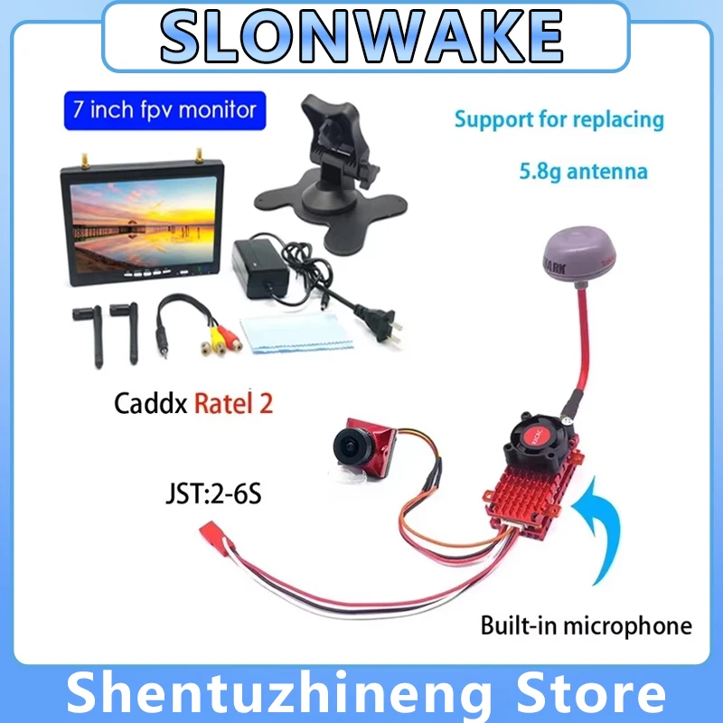 Аналоговый передатчик дальнего действия 2000 МВт VTX + Caddx Starlight 1200TVL FPV камера NTSC/PAL + IPS HD 600 cd/m2 экран 7-дюймовый монитор
Аналоговый передатчик дальнего действия 2000 МВт VTX + Caddx Starlight 1200TVL FPV камера NTSC/PAL + IPS HD 600 cd/m2 экран 7-дюймовый монитор