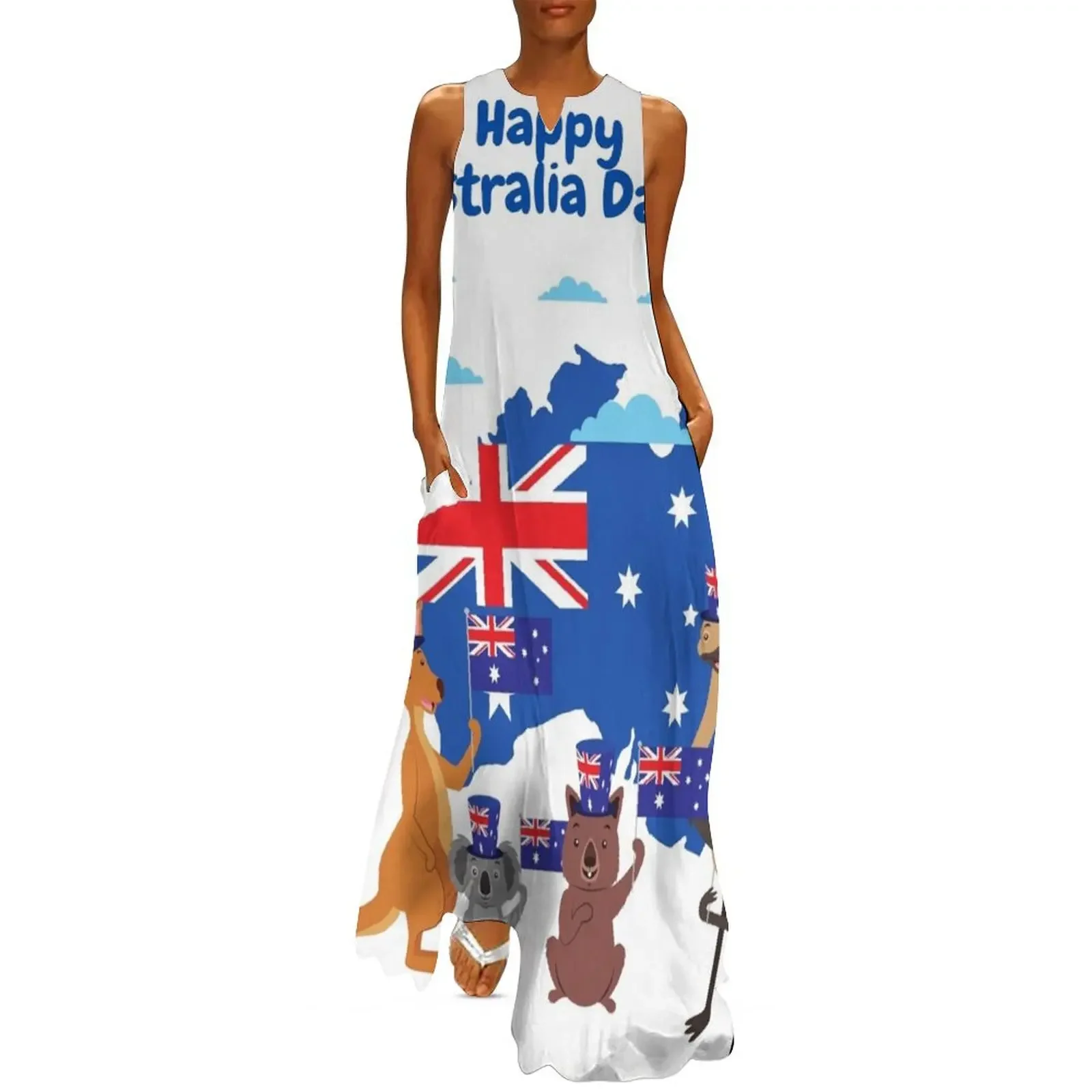 Happy Australia Day! Funny Animals Long Dress Woman clothes evening dresses luxury 2025 Summer skirt dress Dress
Happy Australia Day! Funny Animals Long Dress Woman clothes evening dresses luxury 2025 Summer skirt dress Dress