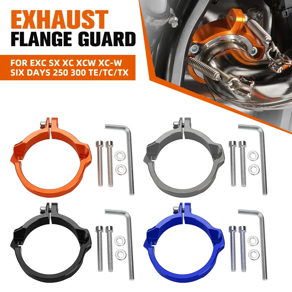 For KTM EXC SX XC XCW XC-W Six Days GasGas Husqvarna 250 300 TE/TC/TX Exhaust Tip Muffler Pipe Clamp Flanges Protection Cover
For KTM EXC SX XC XCW XC-W Six Days GasGas Husqvarna 250 300 TE/TC/TX Exhaust Tip Muffler Pipe Clamp Flanges Protection Cover