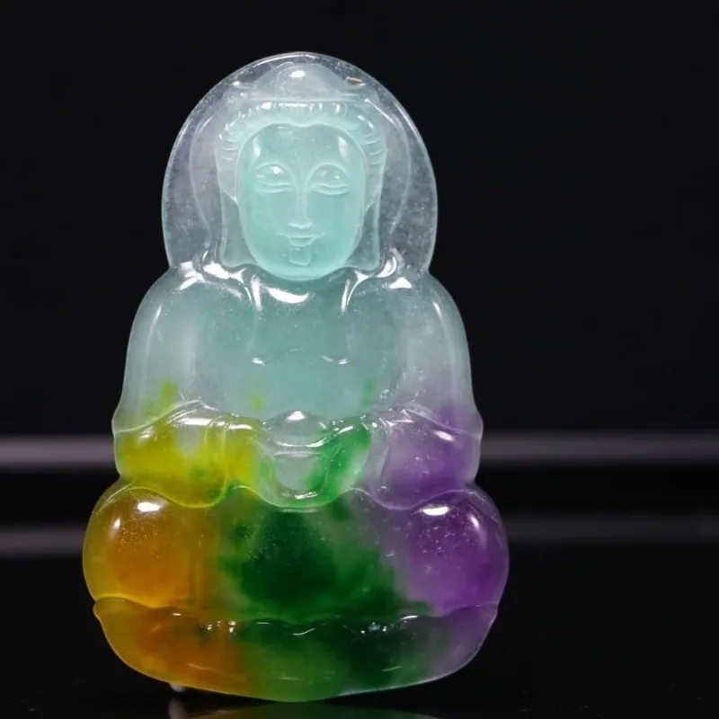 Красочный кулон High Ice, прозрачный кулон Guanyin Bodhisattva для мужчин и женщин, подарочный кулон
Красочный кулон High Ice, прозрачный кулон Guanyin Bodhisattva для мужчин и женщин, подарочный кулон