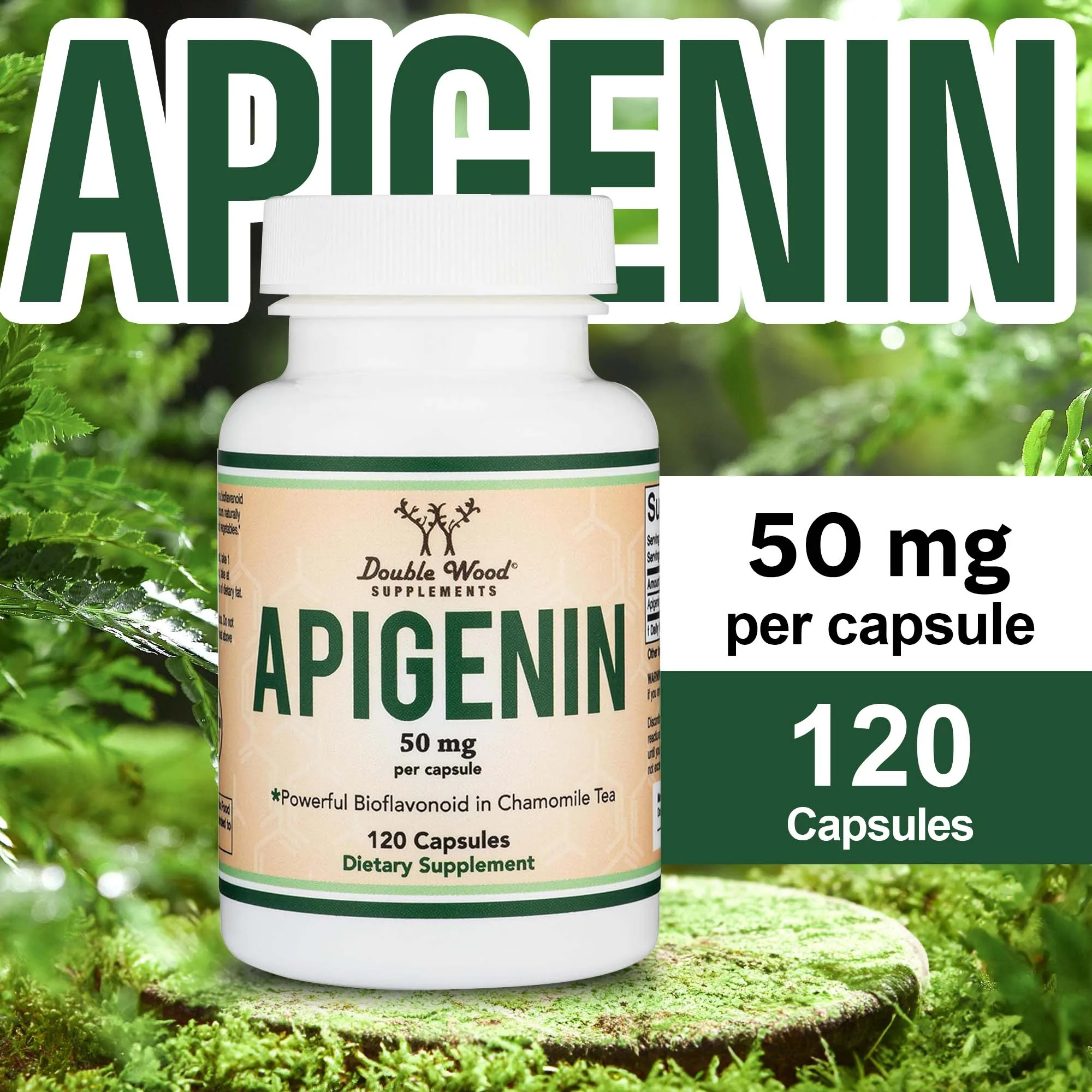Apigenin Supplement - Antioxidants, Promotes Sleep, Support Cellular Health, Improves Brain Function, Relaxes The Mind and Body
Apigenin Supplement - Antioxidants, Promotes Sleep, Support Cellular Health, Improves Brain Function, Relaxes The Mind and Body