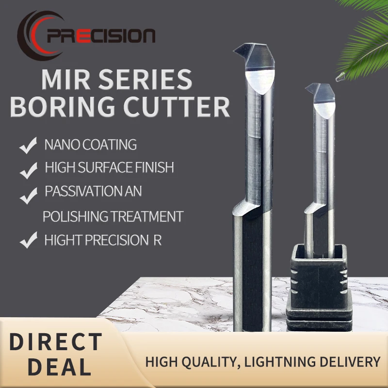 PRECISION Cnc Small Hole Bore Reaming Tools Cutter MIR Tungsten Carbide Boring Tool For Drill Mini Micro Lathe Machining
PRECISION Cnc Small Hole Bore Reaming Tools Cutter MIR Tungsten Carbide Boring Tool For Drill Mini Micro Lathe Machining