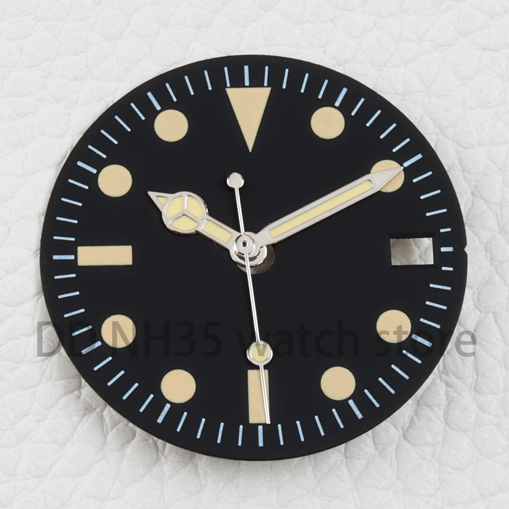 Green Luminous 28.5mm Dial Vintage Retro Watch Face Watch Accessories for Submariner nh34/nh35/nh36 Movement Watch Mod Parts
Green Luminous 28.5mm Dial Vintage Retro Watch Face Watch Accessories for Submariner nh34/nh35/nh36 Movement Watch Mod Parts