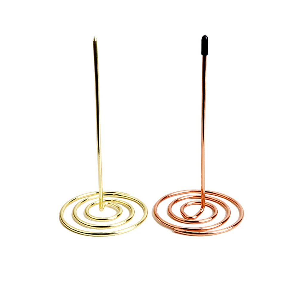 2 Pcs Metal Memo Holder Receipt Spike Invoice Folder Restaurant Accessory Sturdy Base Thick Rod Office Supply Bill
2 Pcs Metal Memo Holder Receipt Spike Invoice Folder Restaurant Accessory Sturdy Base Thick Rod Office Supply Bill