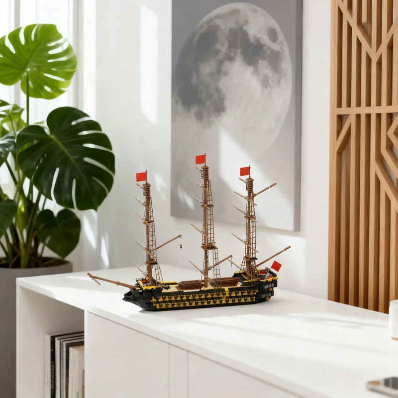 2668 деталей MOC: Корабль 3-го класса пликирования, модель пиратского корабля, конструктор, игрушка для сборки, рождественский подарок, креативная идея для самостоятельной сборки
2668 деталей MOC: Корабль 3-го класса пликирования, модель пиратского корабля, конструктор, игрушка для сборки, рождественский подарок, креативная идея для самостоятельной сборки