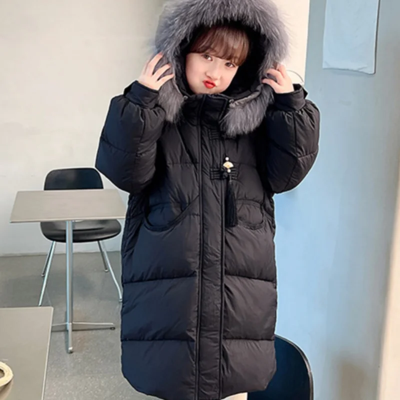Girls Down Coat Overcoat Jacket Windbreak Outerwear 2024 Plush Thicken Winter Warm Snowsuits Christmas Gift Children's Clothing
Girls Down Coat Overcoat Jacket Windbreak Outerwear 2024 Plush Thicken Winter Warm Snowsuits Christmas Gift Children's Clothing
