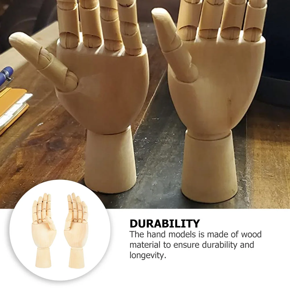2pcs Wooden Model Flexible Joints for Sketching Durable Craft Decoration Prop Desktop Ornament Teaching Aids
2pcs Wooden Model Flexible Joints for Sketching Durable Craft Decoration Prop Desktop Ornament Teaching Aids
