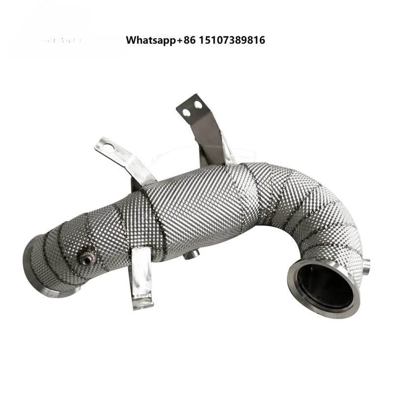 Exhaust Catted Downpipe for A45 / A45S W177 2019+ with Heat Shield
Exhaust Catted Downpipe for A45 / A45S W177 2019+ with Heat Shield