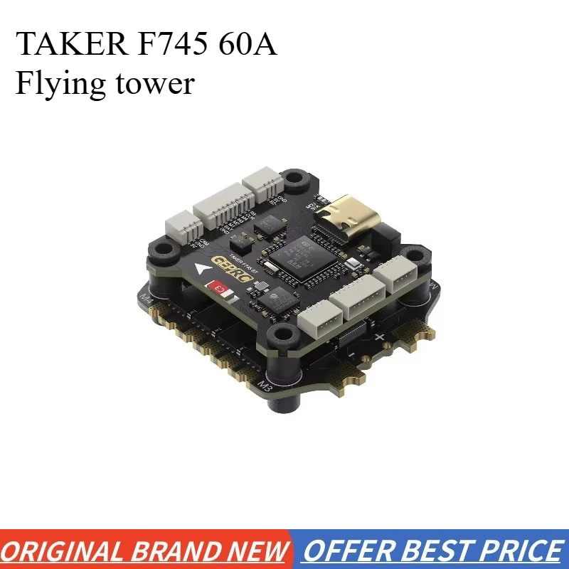 STM32F745V6H6 F745 BT 8Bit 60A Stack 4IN1 ESC 512MB Black Box Data Analyze Record Flight Dual Gyroscope Racing FPV Drone
STM32F745V6H6 F745 BT 8Bit 60A Stack 4IN1 ESC 512MB Black Box Data Analyze Record Flight Dual Gyroscope Racing FPV Drone