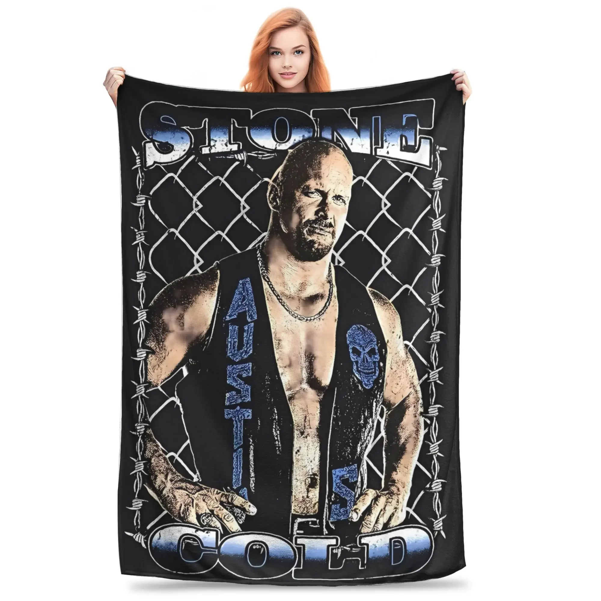 Jersey Stone Steve Austin Cold Blanket Soft Warm Funny Plush Throw for Kids Bedroom Flannel Bedspread Cover
Jersey Stone Steve Austin Cold Blanket Soft Warm Funny Plush Throw for Kids Bedroom Flannel Bedspread Cover