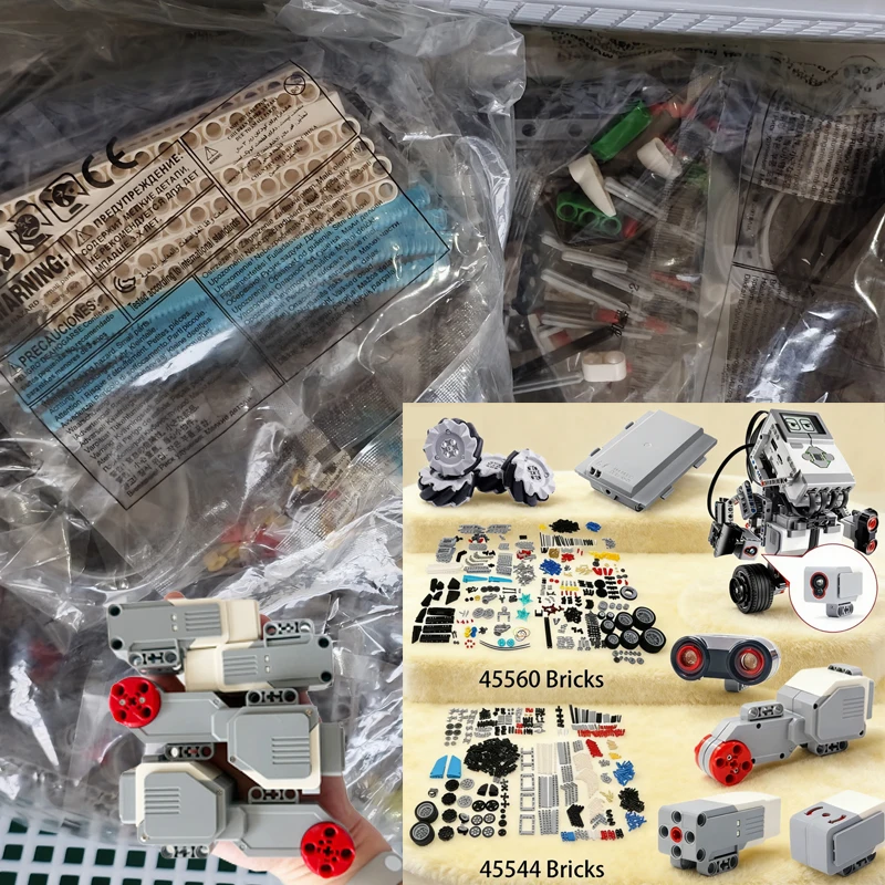 Hot EV3 Educational Core Set Ultrasonic Color Gyro Sensor Battery Servo Motor 45544 45560 Kit Building Blocks Brick Toy Kid Gift
Hot EV3 Educational Core Set Ultrasonic Color Gyro Sensor Battery Servo Motor 45544 45560 Kit Building Blocks Brick Toy Kid Gift