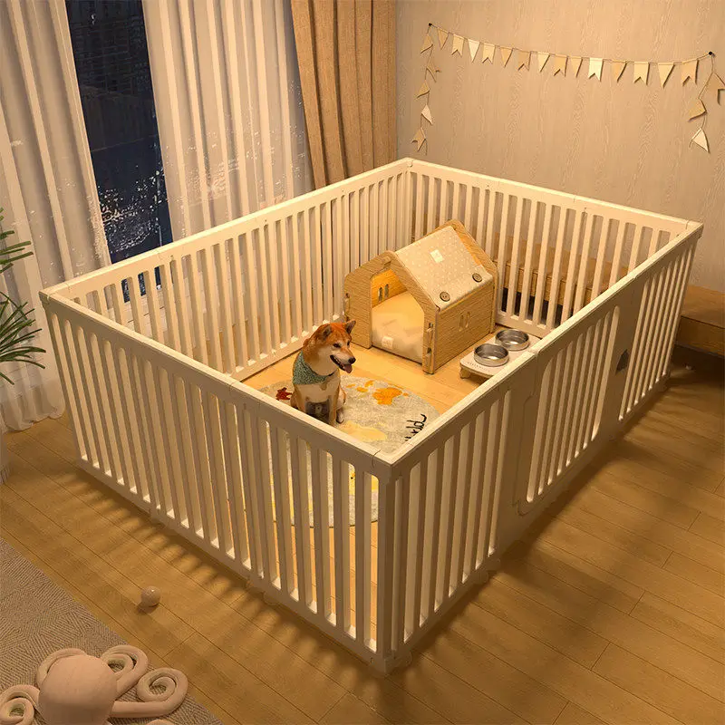 Kennel Grating Dog Fence Playpen Safety Door Folding Outdoor Dog Fence Extendable Equipment Barrera Para Mascotas Dog Supplies
Kennel Grating Dog Fence Playpen Safety Door Folding Outdoor Dog Fence Extendable Equipment Barrera Para Mascotas Dog Supplies