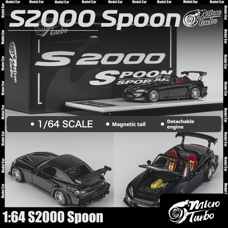 Microturbo Mt1:64 Honda S2000 Spoon Miniature Model Car Alloy Car Magnetic Tail Fin Collection Decorations Customized Gifts Toys
Microturbo Mt1:64 Honda S2000 Spoon Miniature Model Car Alloy Car Magnetic Tail Fin Collection Decorations Customized Gifts Toys
