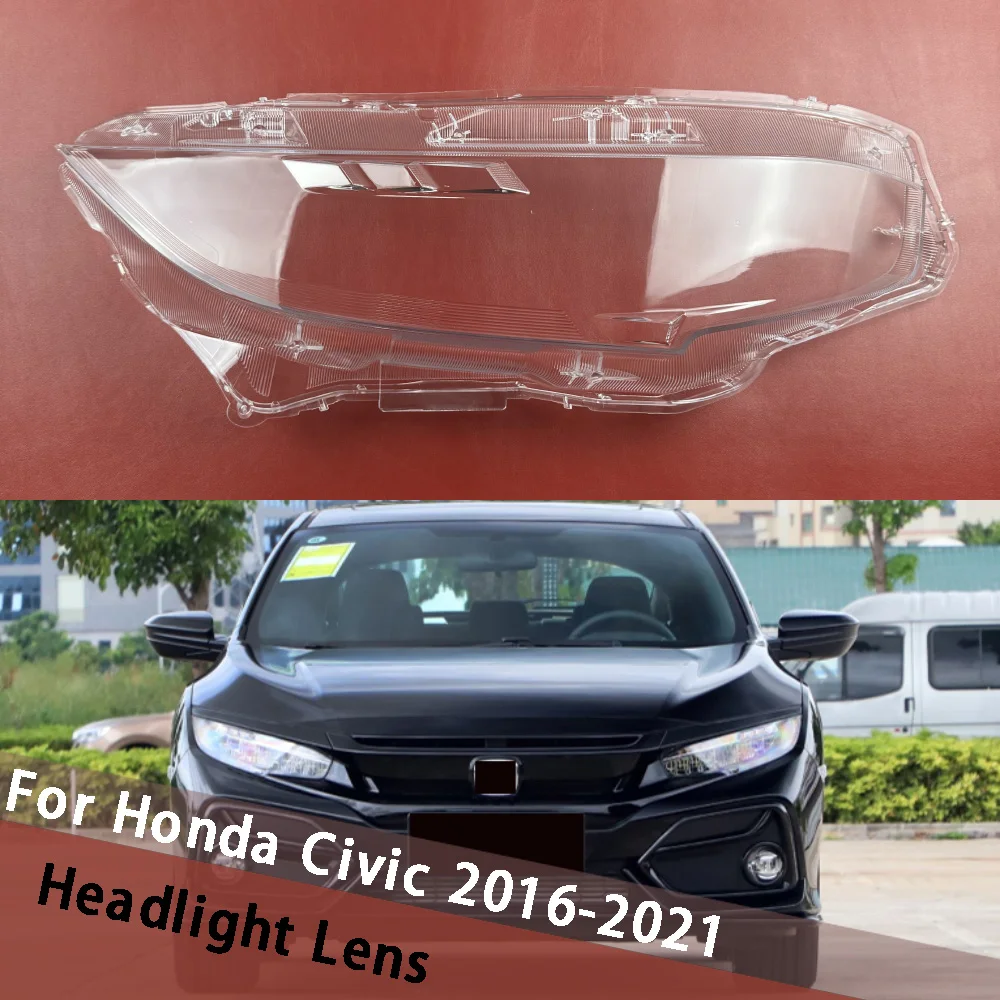 For Honda Civic 2016~2021 (High) Car Accessories Headlamp Cover Head Light Housing Clear Lampshade Headlight Shell Plexiglass
For Honda Civic 2016~2021 (High) Car Accessories Headlamp Cover Head Light Housing Clear Lampshade Headlight Shell Plexiglass