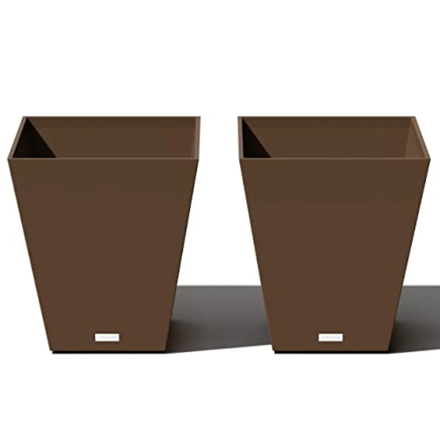 Indoor/Outdoor Porch/Patio Plastic Planter Large Modern Decor for Flowers Shrubs Trees Durable All-Weather Nobleton Material Bl
Indoor/Outdoor Porch/Patio Plastic Planter Large Modern Decor for Flowers Shrubs Trees Durable All-Weather Nobleton Material Bl