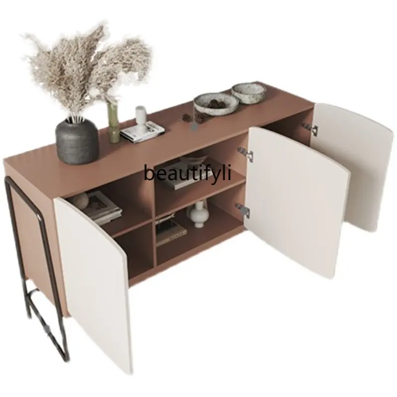 Minimalist Creative Sideboard Cabinet Nordic Paint Tea Cabinet Designer Sample Room Entrance Cabinet
Minimalist Creative Sideboard Cabinet Nordic Paint Tea Cabinet Designer Sample Room Entrance Cabinet