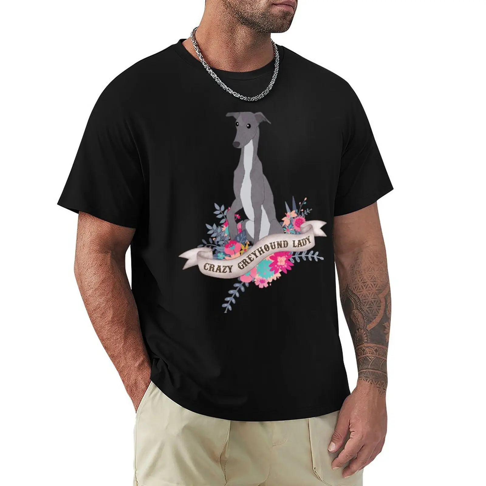 Crazy Greyhound Lady T-Shirt Lightweight Casual Summer T-Shirt
Crazy Greyhound Lady T-Shirt Lightweight Casual Summer T-Shirt