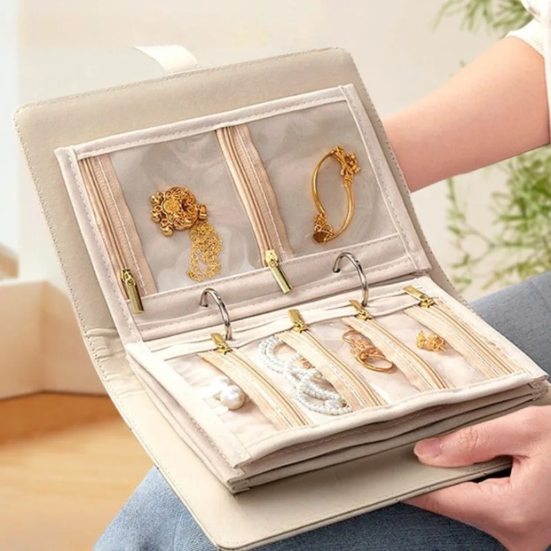 Leather Jewellery Storage Bag Women Jewelry Organizer Bags Transparent Bracelet Ring Display Bag Earring Necklace Bags Packaging
Leather Jewellery Storage Bag Women Jewelry Organizer Bags Transparent Bracelet Ring Display Bag Earring Necklace Bags Packaging
