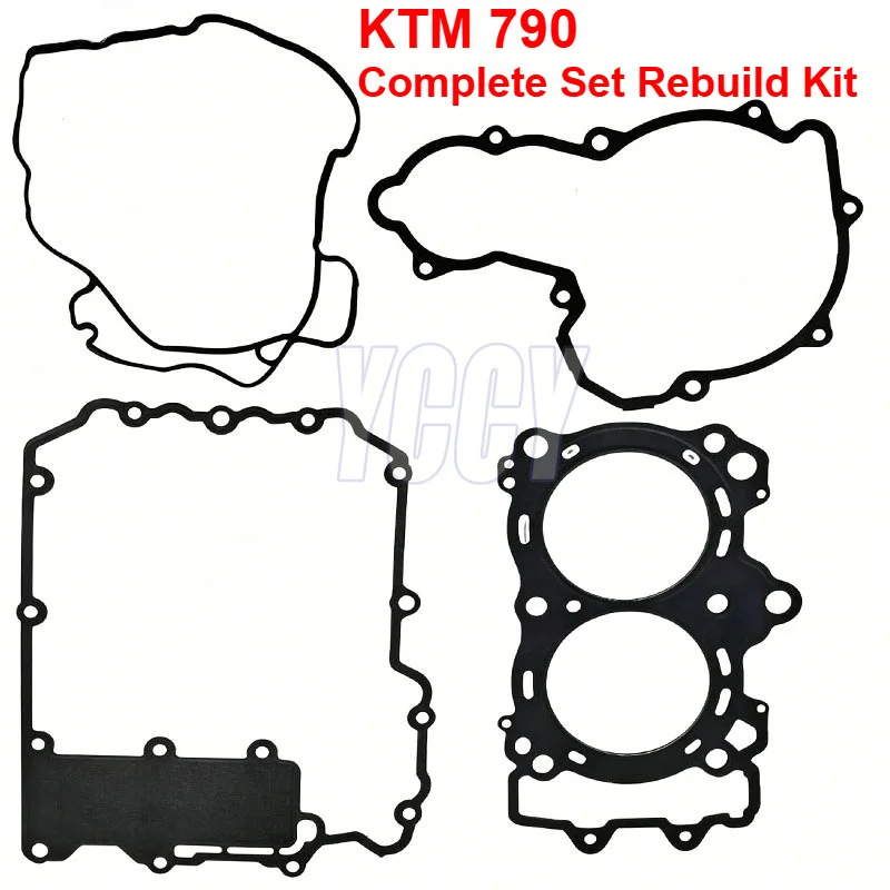 2026 EU QUALITY Motocycle Engine Gasket Complete Set Rebuild Kit for KTM 790 KTM790 Adventure OEM 90030086100
2026 EU QUALITY Motocycle Engine Gasket Complete Set Rebuild Kit for KTM 790 KTM790 Adventure OEM 90030086100