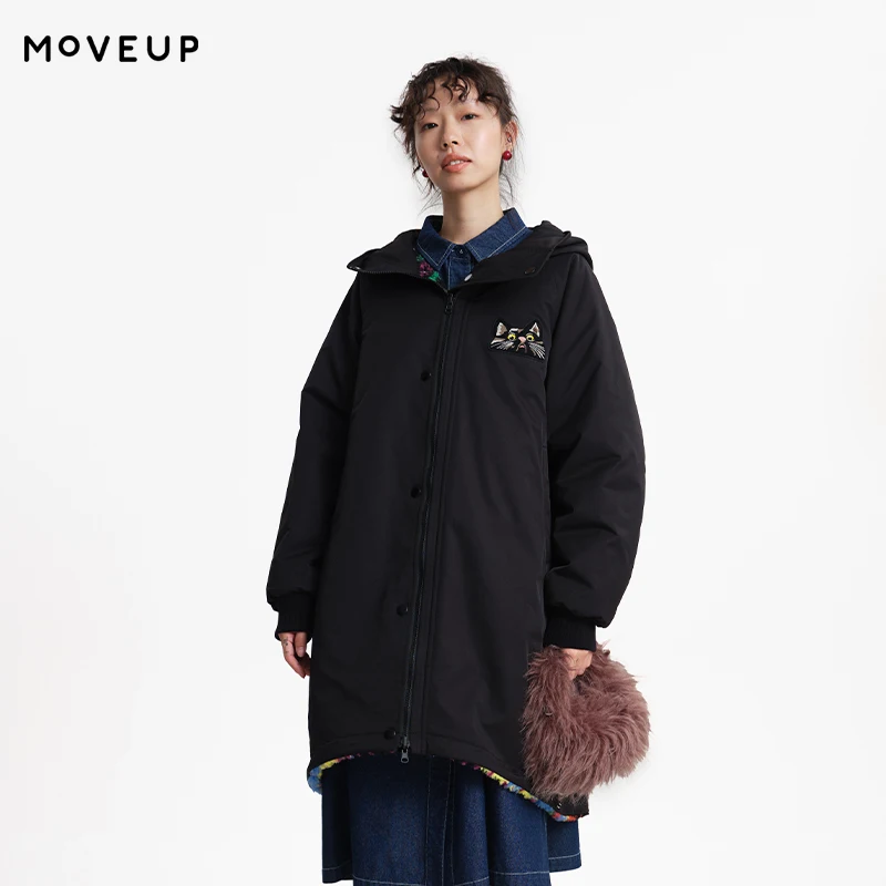 MOVEUP Commuting Raglan Jacket Winter Double Sided Wearable Cat Embroidered Plush Fashionable Coat Jacket For Women 3EWD20762
MOVEUP Commuting Raglan Jacket Winter Double Sided Wearable Cat Embroidered Plush Fashionable Coat Jacket For Women 3EWD20762