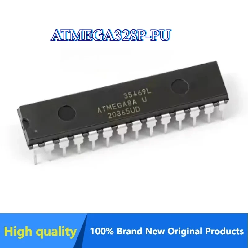 1 /5/10PCS 100% New ATMEGA328P-PU ATMEGA328 ATMEGA328P ATMEGA328P P U DIP-28 In stock, fast shipping.
1 /5/10PCS 100% New ATMEGA328P-PU ATMEGA328 ATMEGA328P ATMEGA328P P U DIP-28 In stock, fast shipping.