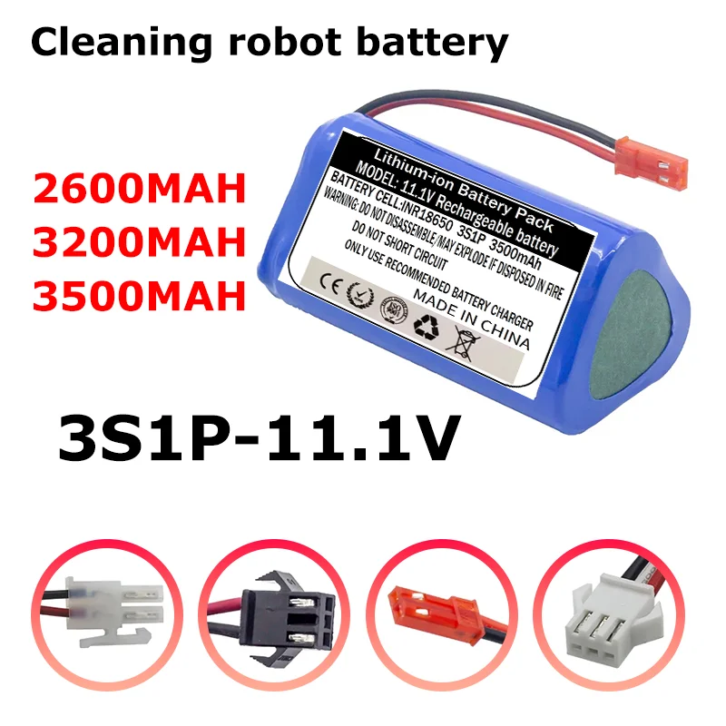 sweeper battery 11.1V 3S For ilife v9e V1 V3 X3 X5 V5S Ecovacs Deebot Deeeo CEN330 CECOTEC CONGA 890 Lefant M501A Ecovacs Robot
sweeper battery 11.1V 3S For ilife v9e V1 V3 X3 X5 V5S Ecovacs Deebot Deeeo CEN330 CECOTEC CONGA 890 Lefant M501A Ecovacs Robot