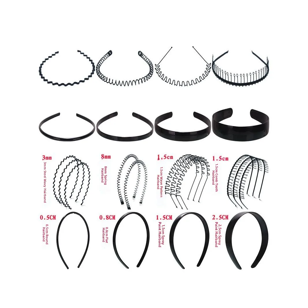 Unisex Invisible Sports Iron Hairband Simple Korean Style Wave Hair Clip Hair Accessory for Men And Women Back Hair Cave
Unisex Invisible Sports Iron Hairband Simple Korean Style Wave Hair Clip Hair Accessory for Men And Women Back Hair Cave