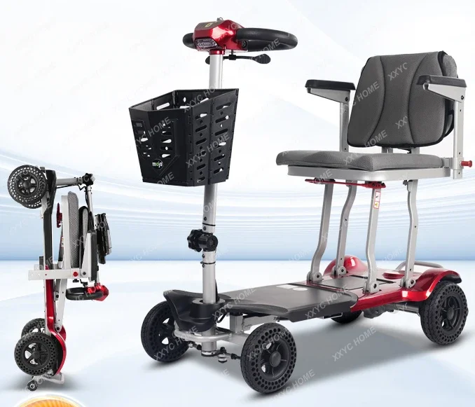 Elderly Walking Terminal Small Folding Four-Wheel Electric Elderly Disabled Battery Power Car
Elderly Walking Terminal Small Folding Four-Wheel Electric Elderly Disabled Battery Power Car